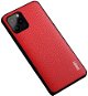 MoFi Litchi PU Leather Case iPhone 11 Rot - Handyhülle