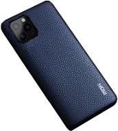 MoFi Litchi PU Leather Case for iPhone 11 Pro Max Blue - Phone Cover