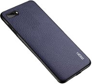 MoFi Litchi PU Leather Case iPhone 7/8/SE 2020, Blue - Phone Cover