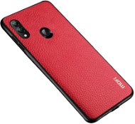MoFi Litchi PU Leder Samsung Galaxy A20e Rot - Handyhülle