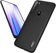 MoFi Litchi PU Leather Case Xiaomi Redmi Note 8T Black - Phone Cover