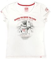 Devil's Girl Rider white S - Motorcycle t-shirt