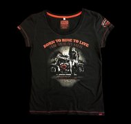 Devil's Girl Rider S - Moto tričko