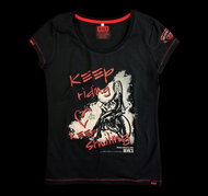 Devil's Keep riding keep smiling - Motorcycle t-shirt