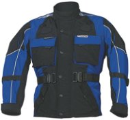 ROLEFF Taslan čierna/modrá - Motorkárska bunda