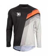 YOKO VIILEE black / white / orange - Motocross Jersey