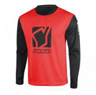 YOKO SCRAMBLE black / red - Motocross Jersey