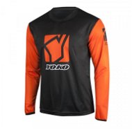 YOKO SCRAMBLE black / orange - Motocross Jersey