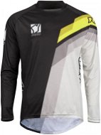 YOKO VIILEE čierna / biela / žltá - Motokrosový dres