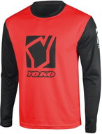 YOKO SCRAMBLE black / red - Motocross Jersey