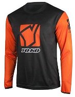 YOKO SCRAMBLE čierna / oranžová - Motokrosový dres
