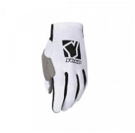 YOKO SCRAMBLE, White/Black - Motorcycle Gloves