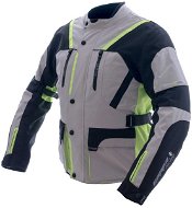 Cappa Racing MELBOURNE textil szürke/fluo/fekete - Motoros kabát