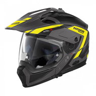 Nolan N70-2 X Grandes Alpes N-Com Flat Lava Grey 23 - Motorbike Helmet