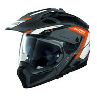 Nolan N70-2 X Grandes Alpes N-Com Flat Lava Grey 24 - Motorbike Helmet