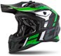 CASSIDA Cross Pro II Contra, (Green/Black/Grey/White) - Motorbike Helmet