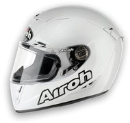 AIROH GP COLOR - GP12 Full-Face Helmet, White - Motorbike Helmet