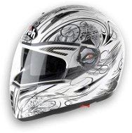 AIROH PIT ONE LOOK PTLO38 - integrální bílá helma  - Helma na motorku