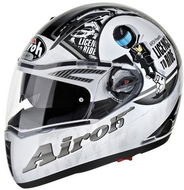 AIROH PIT ONE XR RIDE PTXR16 - integrální šedá helma  - Helma na motorku