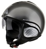 AIROH TROY TO29 - Jet Helmet, Titanium - Scooter Helmet