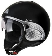 AIROH TROY TO11 - jet černá helma  - Helma na skútr