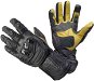 CAPPA RACING Sochi, Leather, Black/Yellow - Motorcycle Gloves