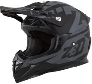 ZED Helmet X1.9, (Grey Matt/Black) - Motorbike Helmet