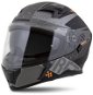 CASSIDA Helmet Integral 3.0 DRFT, CASSIDA (Grey Matt/Black/Orange, Plexi with Preparation for Pinlock) - Motorbike Helmet
