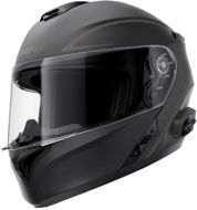 SENA Helmet with Headset Outrush R, (Matt Black) - Motorbike Helmet