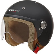 NOX Helmet N217K, Children (Black Matt, Liner sizes 3XS, 2XS, XS included) - Scooter Helmet