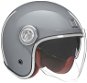 NOX PREMIUM Helmet HERITAGE, (Grey) - Scooter Helmet