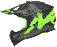 NOX Helmet N632K Trash, Children (Green) - Motorbike Helmet