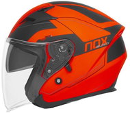 NOX Helmet N127 Metro, (Neon Orange Matt) - Scooter Helmet