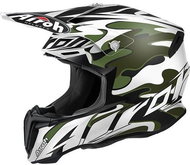 AIROH TWIST MIMETIC TWMI38 - Off-road Green - Motorbike Helmet