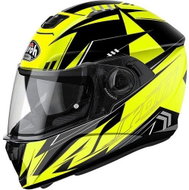 AIROH STORM BATTLE STBT31 - Yellow Integral - Motorbike Helmet