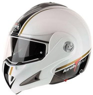 AIROH MATHISSE RSX TRIPLE MTRSXT38 - Hinged White - Motorbike Helmet