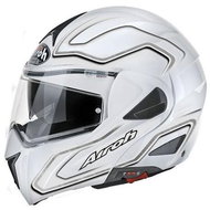 AIROH MIRÓ XRP 600 White MIXP638 - Hinged White - Motorbike Helmet