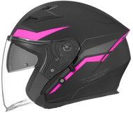 NOX N127 (black/pink) - Motorbike Helmet
