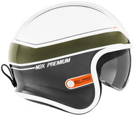 NOX NEXT (white, khaki, orange) - Motorbike Helmet