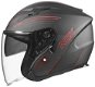NOX N128 (black matt, red) - Scooter Helmet