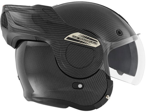 NOX PREMIUM STRATOS (carbon effect) - Motorbike Helmet - Main image