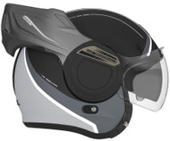 NOX PREMIUM STRATOS FIGHTER (black matt, titanium) - Motorbike Helmet