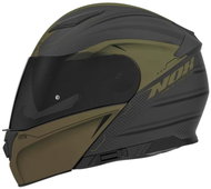 NOX N965 EKO (black matt/khaki green) - Motorbike Helmet