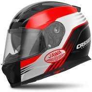 CASSIDA APEX JAWA (red/black/grey) - Motorbike Helmet