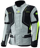 Held ZORRO men's textile travel jacket grey/fluo yellow - Motorcycle Jacket
