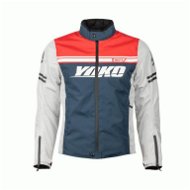 YOKO GARTSA grey / navy / red - Motorcycle Jacket