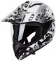 A-Pro SLINGSHOT Grafica - white enduro road helmet - Motorbike Helmet