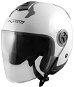 A-Pro DUPLEX WH white open jet helmet - Scooter Helmet