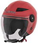 A-Pro MIDWAY RD red open jet helmet - Scooter Helmet