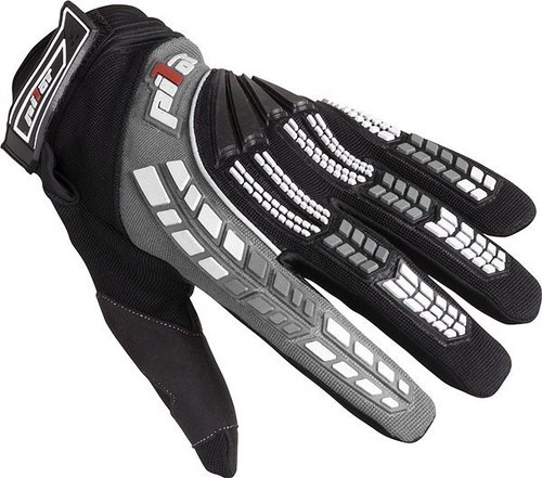 Pilot PIONEER, Black/Grey - Motorcycle Gloves - Main image